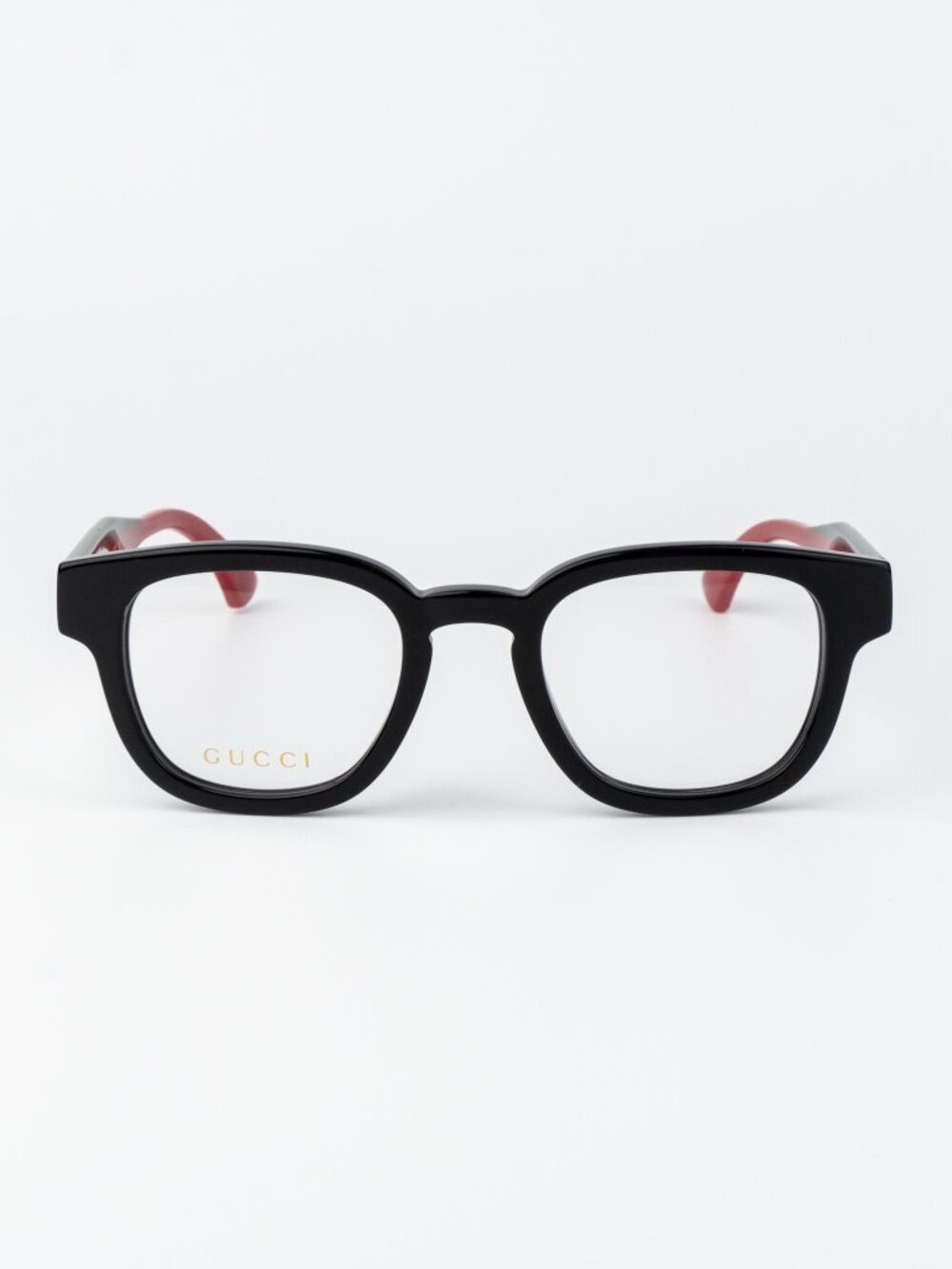 Gucci Men Eyeglasses Black Green Square GG1992O 001 NEW AUTHENTIC - Picture 3 of 10